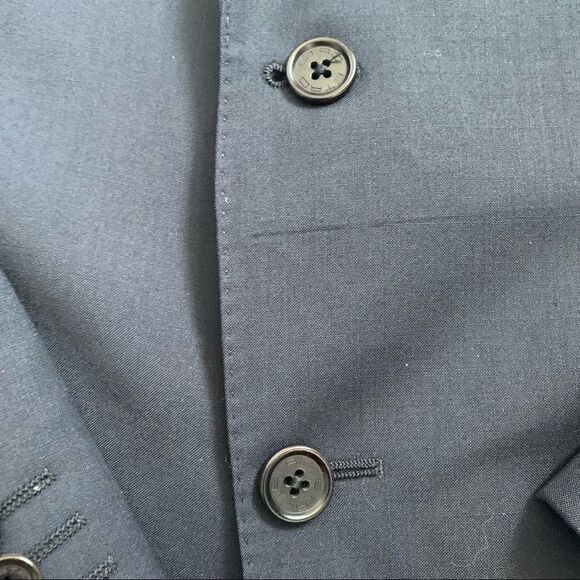 Etro navy wool blazer - Picture 6 of 16
